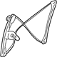 GM 22697443 Window Regulator, Front Driver Side