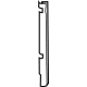 GM 84672586 Side Seal, Driver Side GM 84672586 Side Seal, Driver Side