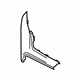 GM 84237872 Upper Molding, Front Passenger Side GM 84237872 Upper Molding, Front Passenger Side