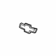 GM 42353809 Emblem, Gold, Front GM 42353809 Emblem, Gold, Front