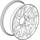 GM 85545879 Wheel, Rear Or Spare, Carbon GM 85545879 Wheel, Rear Or Spare, Carbon