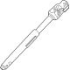 GM 84488136 Upper Shaft GM 84488136 Upper Shaft