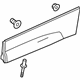 GM 84506778 Lower Molding, Black, Rear Driver Side