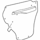 GM 42527422 Water Deflector, Inner Driver Side GM 42527422 Water Deflector, Inner Driver Side