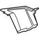 GM 84737904 Tray Lining, Black, Front GM 84737904 Tray Lining, Black, Front