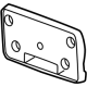 GM 85115877 Attachment Package-Front License Plate *Black