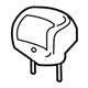 GM 23249357 Headrest, Black, Rear