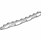 GM 42392750 Skid Plate, Silver, Rear Lower