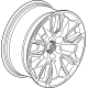 GM 23376221 Wheel, Alloy GM 23376221 Wheel, Alloy