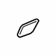 GM 22886691 Handle, Inside Cover, Jet Black, Driver Side
