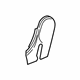 GM 84323120 Hinge Cover, Black, Passenger Side GM 84323120 Hinge Cover, Black, Passenger Side