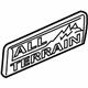 GM 23100377 Nameplate, Front Passenger Side GM 23100377 Nameplate, Front Passenger Side