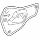 GM 23110270 Water Deflector, Inner Passenger Side GM 23110270 Water Deflector, Inner Passenger Side