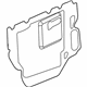 GM 20795240 Water Deflector, Rear Passenger Side GM 20795240 Water Deflector, Rear Passenger Side