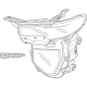 GM 87818235 Headlamp Assembly, Front Passenger Side