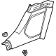 GM 85117722 Rear Sill Plate, Tan, Driver Side GM 85117722 Rear Sill Plate, Tan, Driver Side