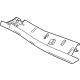 GM 42755674 Side Gate Trim, Jet Black, Driver Side