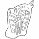 GM 84374110 Water Deflector, Rear Driver Side GM 84374110 Water Deflector, Rear Driver Side