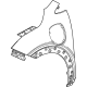 GM 42782630 Fender, Front Passenger Side