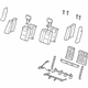 GM 15923045 Seat Back Assembly, Rear GM 15923045 Seat Back Assembly, Rear