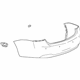 GM 23378124 Bumper Cover, Rear Upper GM 23378124 Bumper Cover, Rear Upper