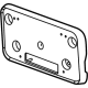GM 84519625 License Bracket, Front GM 84519625 License Bracket, Front
