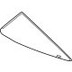 GM 84869145 Applique Assembly-Quarter Panel Upper *Black GM 84869145 Applique Assembly-Quarter Panel Upper *Black