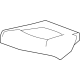 GM 42690255 Cushion Cover, Silver, Driver Side GM 42690255 Cushion Cover, Silver, Driver Side