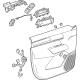 GM 26558163 Trim Assembly-Front Side Door *Backen Blackk GM 26558163 Trim Assembly-Front Side Door *Backen Blackk