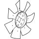 GM 86532393 Fan, Engine Cooling GM 86532393 Fan, Engine Cooling