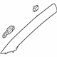 GM 84230080 Windshield Pillar Trim, Jet Black, Driver Side GM 84230080 Windshield Pillar Trim, Jet Black, Driver Side