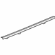 GM 84842462 Belt Molding, Black, Front Driver Side GM 84842462 Belt Molding, Black, Front Driver Side