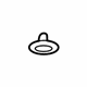 GM 23218762 Headliner Retainer GM 23218762 Headliner Retainer