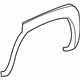 GM 10374848 Flare, Black Grained, Driver Side GM 10374848 Flare, Black Grained, Driver Side