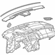 GM 9011879 Instrument Panel, Black