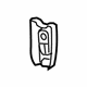 GM 13409385 Tensioner Cover, Black