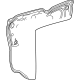 GM 42731706 Deflector, Door Inner Panel, Front GM 42731706 Deflector, Door Inner Panel, Front