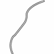 GM 25888261 Washer Hose, Rear
