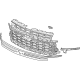GM 85136870 Grille Assembly, Black, Front Upper
