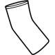 GM 12672331 Intercooler Hose, Driver Side