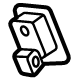 GM 11604477 Clip, End Gate Top And Bottom, Front GM 11604477 Clip, End Gate Top And Bottom, Front
