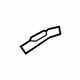 GM 20911738 Inner Windshield Pillar Front Bracket, Driver Side GM 20911738 Inner Windshield Pillar Front Bracket, Driver Side