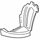 GM 22640830 Liner Extension, Front Passenger Side GM 22640830 Liner Extension, Front Passenger Side