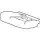 GM 84548154 Seat Cushion Pad, Rear GM 84548154 Seat Cushion Pad, Rear