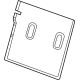 GM 42778044 Rear Cover, Black GM 42778044 Rear Cover, Black