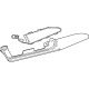 GM 86586544 Applique, Instrument Panel Trim, Blue