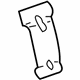 GM 12479652 Track Cover, Front GM 12479652 Track Cover, Front