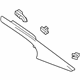 GM 23158926 Upper Quarter Trim, Driver Side GM 23158926 Upper Quarter Trim, Driver Side