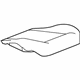 GM 20777787 Cushion Cover, Titanium, Front