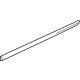 GM 86814816 Center Molding, Outer Driver Side GM 86814816 Center Molding, Outer Driver Side